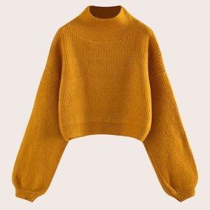 Mustard sweater